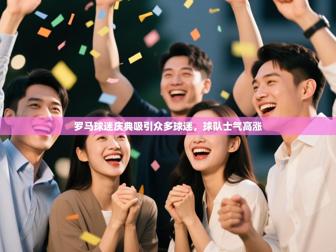 罗马球迷庆典吸引众多球迷，球队士气高涨